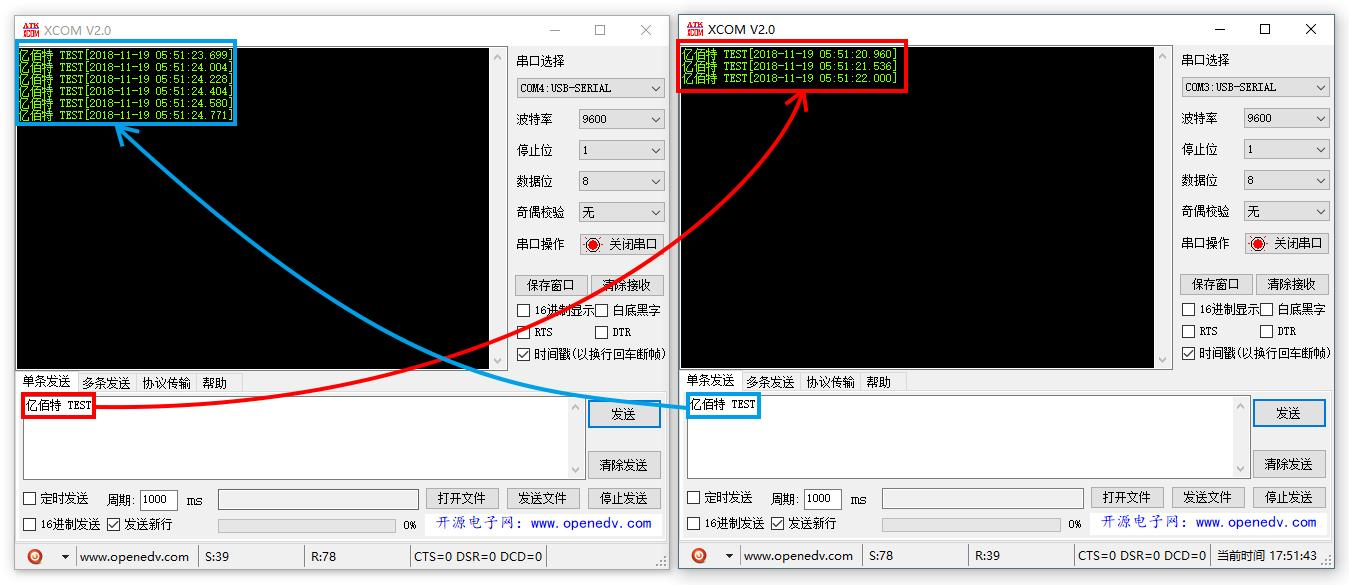 數(shù)傳電臺實現(xiàn)串口透傳