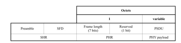 PHY幀格式簡介