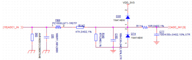 二極管ADC檢測電路