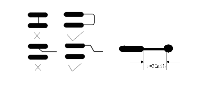 PCB常見走線