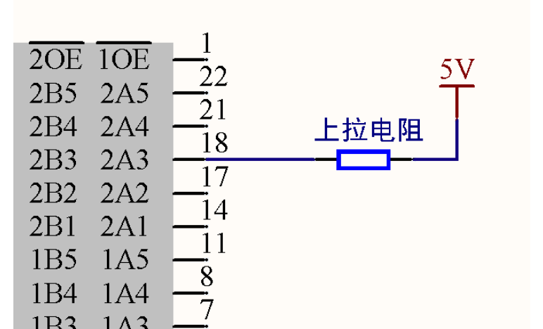 上拉電阻電路圖