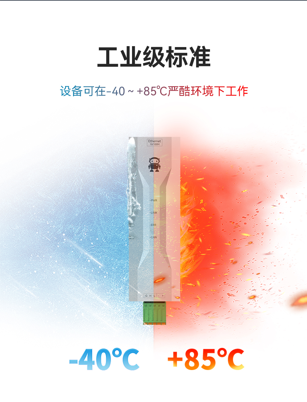 ECAN-E02 工業(yè)級CAN-bus轉以太網轉換器模組 (9)