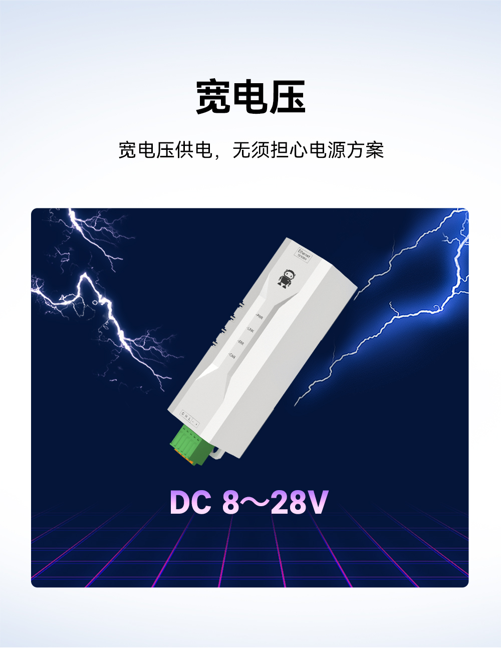 ECAN-E02 工業(yè)級CAN-bus轉以太網轉換器模組 (10)
