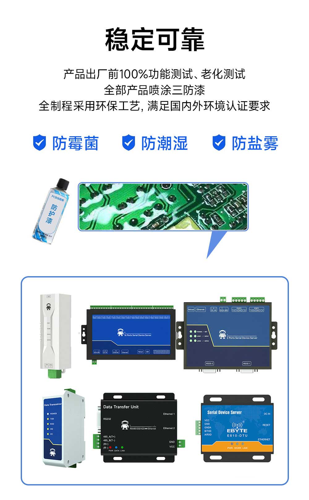 無線數(shù)傳電臺(tái)三防漆